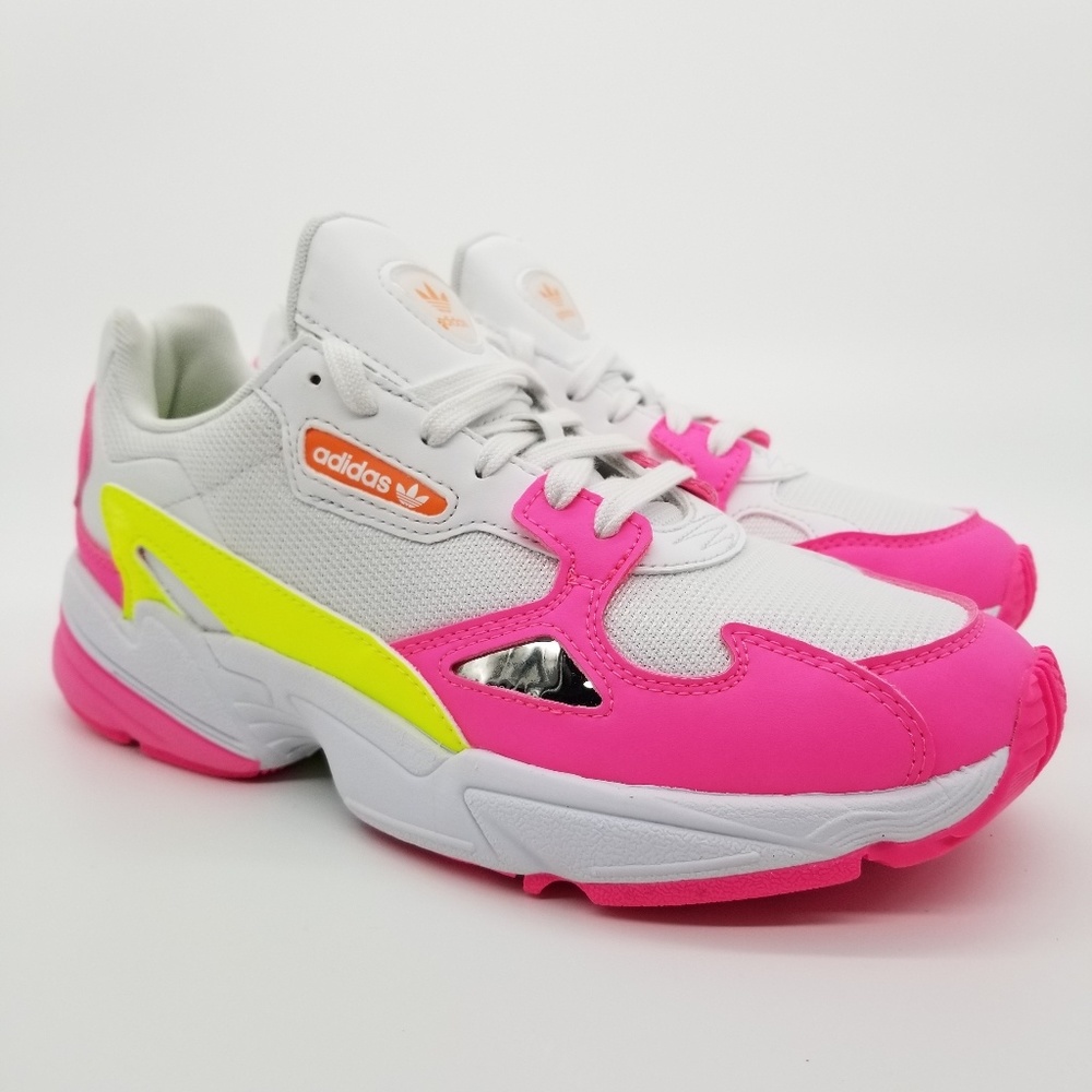 NEW Adidas Falcon Dad Sneakers Shock Pink Sz 8.5